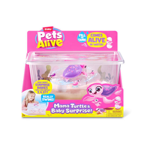 Pets Alive Mama Turtle Surprise Playset