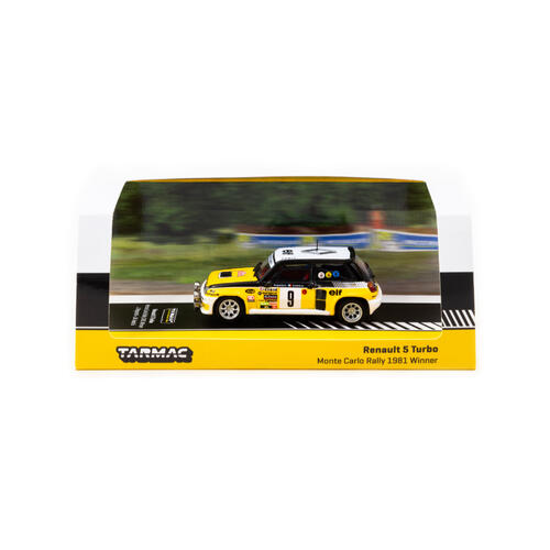 Tarmac 1/64 Renault 5 Turbo Monte Carlo Rally 1981 #9 Winner