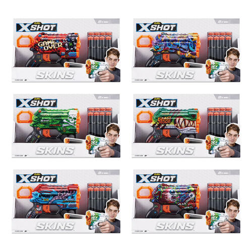 X-Shot X特攻 脅制塗鴉塗裝 - 隨機發貨