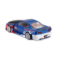 (Pre-order) MINI GT Nissan Skyline Gt-R R34 Kaido House Flames V1 (Expected January 2027)