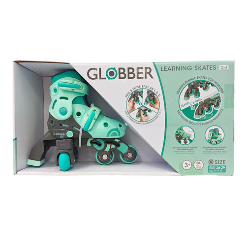 Globber高樂寶 2合1 直排溜冰鞋 (XS/S) (EU 26-29)