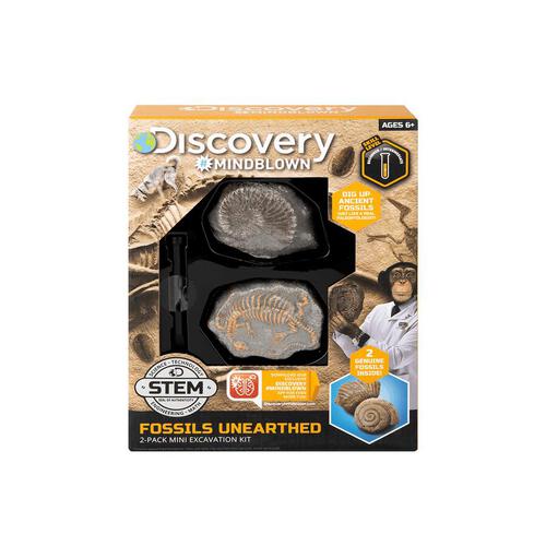 Discovery Mindblown思考探索 兒童科學挖掘迷你化石套件