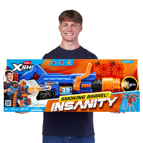 X-Shot X特攻 狂戰士系列煙管槍 (72粒子彈)