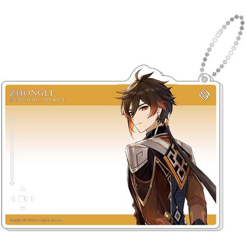 Genshin Impact Acrylic Keyholder- Zhongli (Genshin Impact 3Rd Anniversary Photo Card Series)