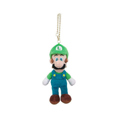 Nintendo任天堂 超級瑪利歐毛公仔鎖匙扣 - 路易吉