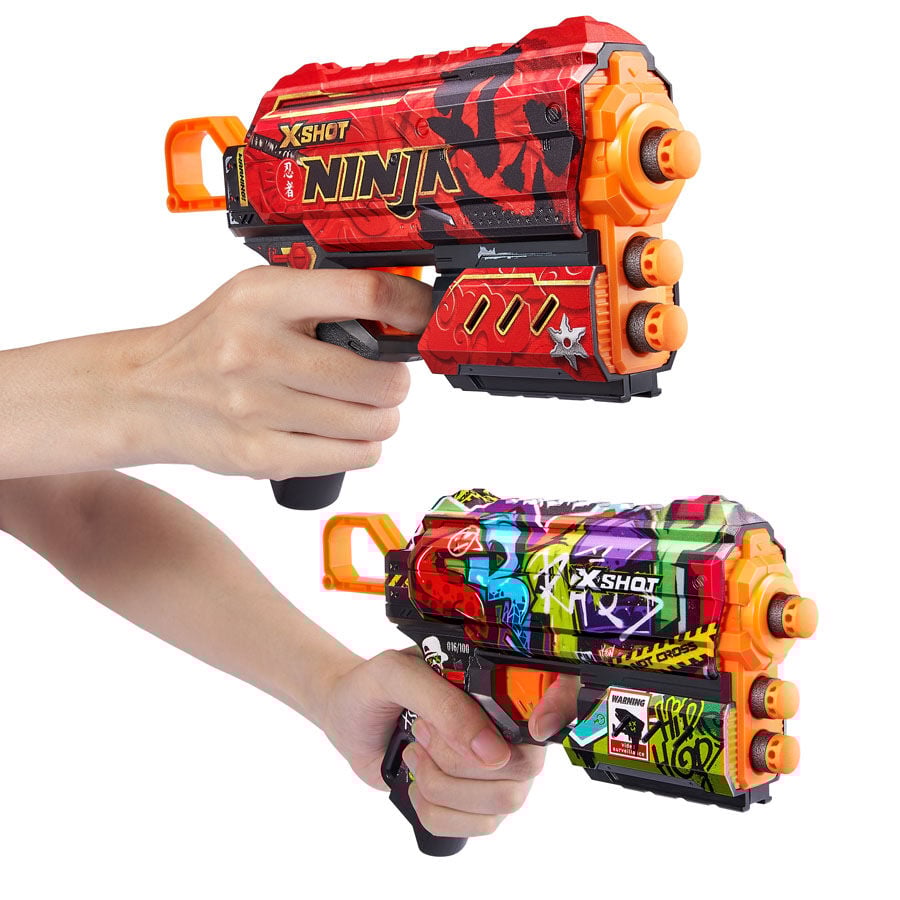NERF Fortnite Dual Pack Includes 2 Fortnite Blasters, Flint