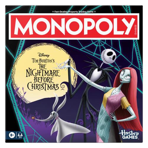 Monopoly Disney Tim Burton's the Nightmare Before Christmas