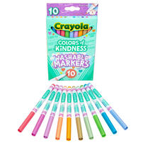 Crayola 繪兒樂 10支 可水洗水彩筆