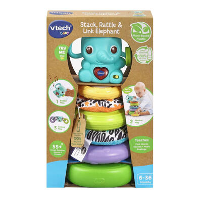 Vtech偉易達 三合一小象疊疊樂