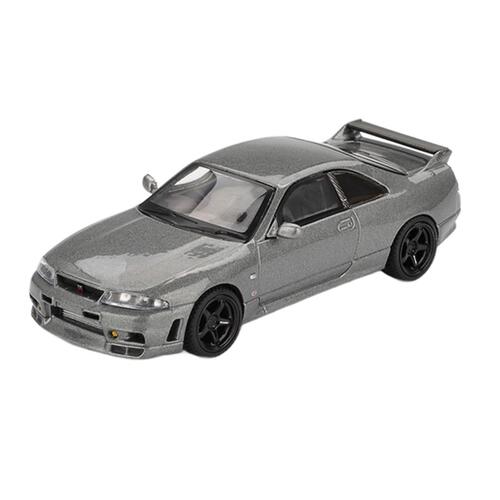Mini GT 日產 Skyline GT-R Dark Metal Gray (NISMO BCNR33 CRS Version) / Blister packaging