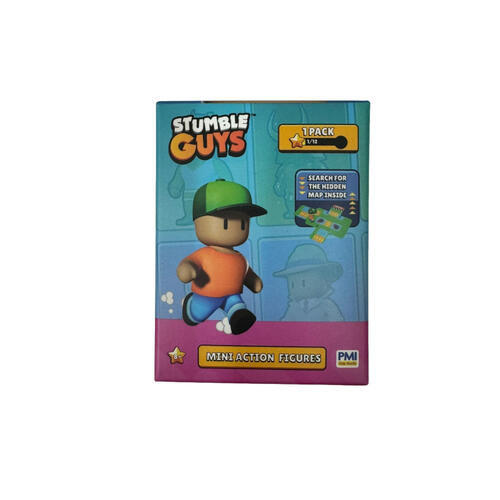 Stumble Guys Mini Action Figures Blind Pack (1 Pack) - Assorted