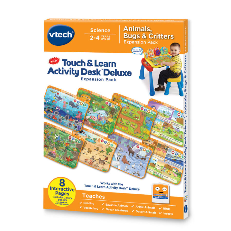 Vtech touch & learn activity hotsell desk deluxe