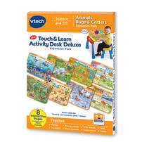 Vtech Touch & Learn Activity Desk Deluxe - Animals, Bugs & Critters (Expansion Pack)