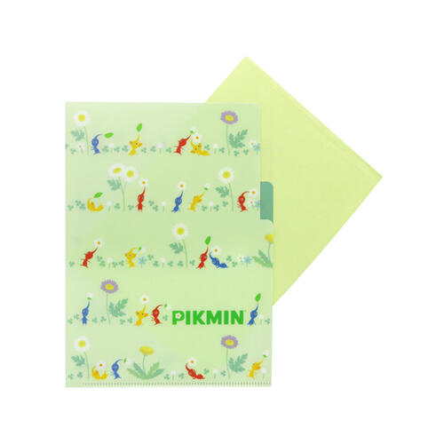 Nintendo任天堂 皮克敏A5透明文件夾 (3層) - B款