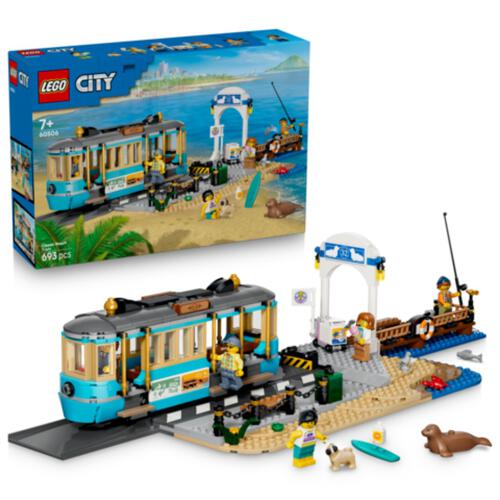 LEGO樂高城市系列 經典海灘路面電車 60506