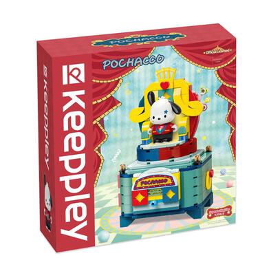 Qman Keeppley Pochacco魔術巨星造型積木