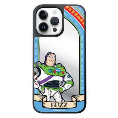 (Special Order) i-Smart Linocut-Style Mirror Phone Case - Disney Buzz With MagSafe (iPhone 16 Pro Max)