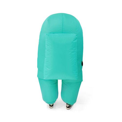 Among Us Official Inflatable Impostor Costume (Kids) - Cyan