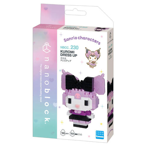 Nanoblocks Sanrio Kuromi Dressup