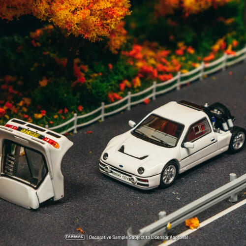  Tarmac Works 車仔 1/64 福特 Rs200 White - HOBBY64+