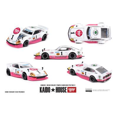 Mini GT  Nissan Fairlady Z TAMIYA x KAIDO HOUSE "The FROG"  V1