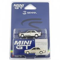 Mini GT 車仔 Mercedes-Benz 190 E 2.3-16 #11 1984年紐伯林大師賽 (Ayrton Senna) 連人偶