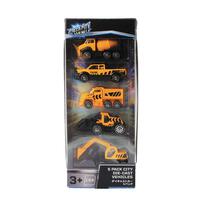 Speed City Construction 5 Pack City Diecast Vehicles