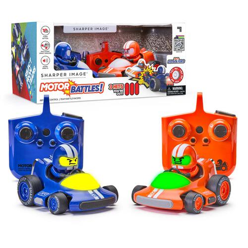 Sharper Image  RC遙控戰鬥對戰賽車 - 海軍藍及橙色