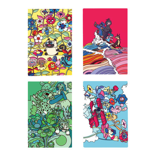 Uno 遊戲咭 藝術家系列 Vexx