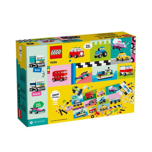 LEGO樂高經典系列 創意車輛 11036