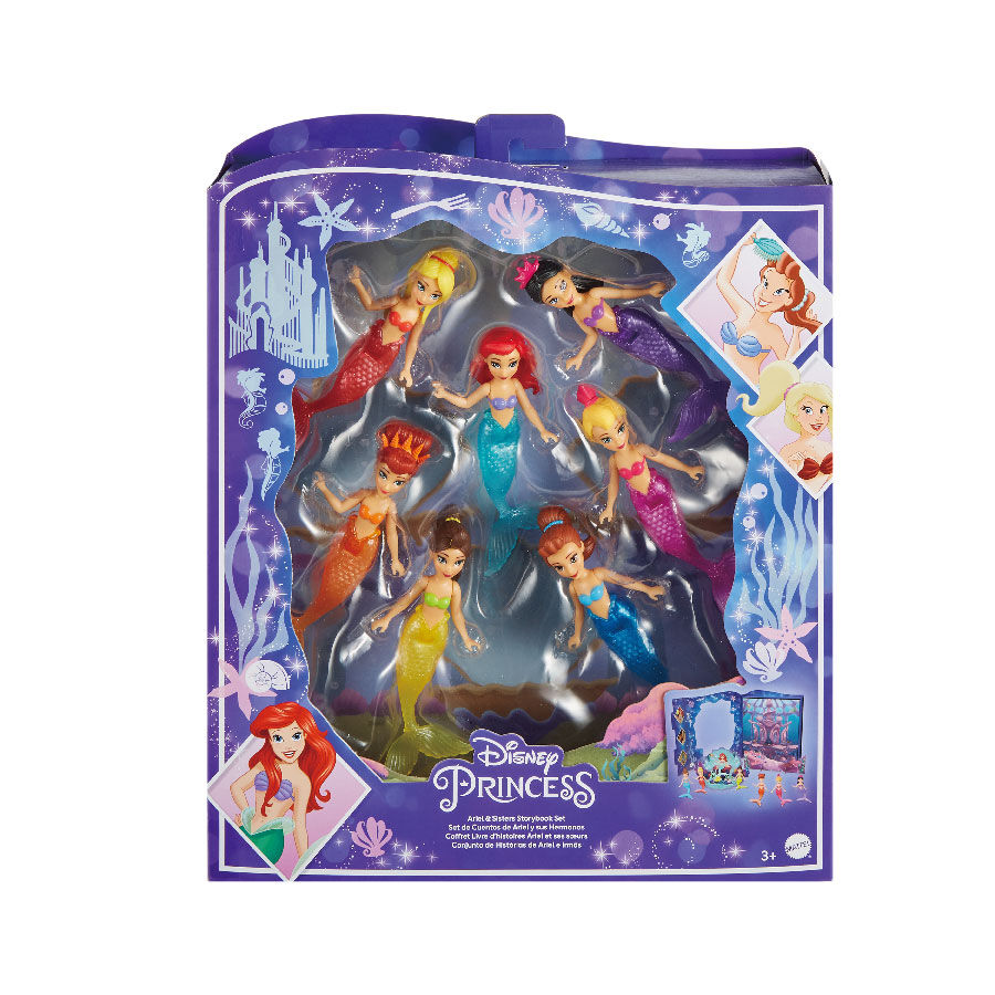 Disney Princess Ariel And Sisters Storybook Set Toys R Us Hong Kong Official Website