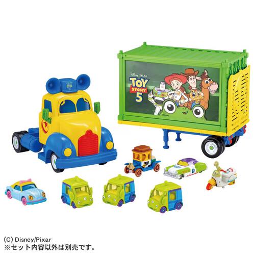 Tomica多美 車仔  Disney Motors 反斗奇兵5 玩具搬運車