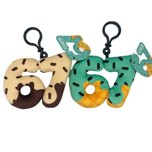 6-7 Clip On Plush - Assorted (1 Pc)