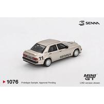 Mini GT 車仔 Mercedes-Benz 190 E 2.3-16 #11 1984年紐伯林大師賽 (Ayrton Senna) 連人偶