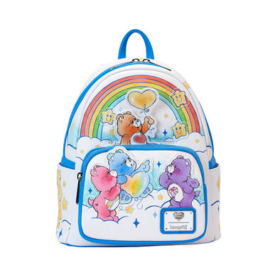 Loungefly Carebears 彩虹迷你背囊