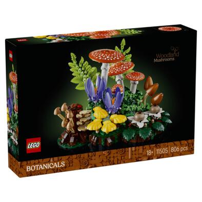 LEGO樂高花藝系列 林地蘑菇 11505