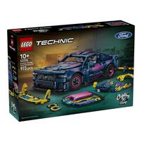 LEGO Technic Custom Garage Ford Mustang GT Car