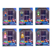  The Super Mario Galaxy Movie 1.5 Inch Figures with Star Launcher - Assorted (1 Pc)