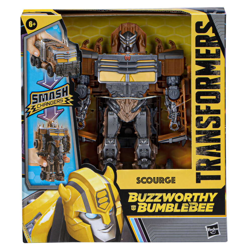 Transformers Rise of the Beasts Smash Changer Scourge Toys