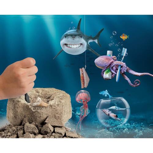 Discovery Mindblown思考探索 兒童科學挖掘鯊魚牙套件