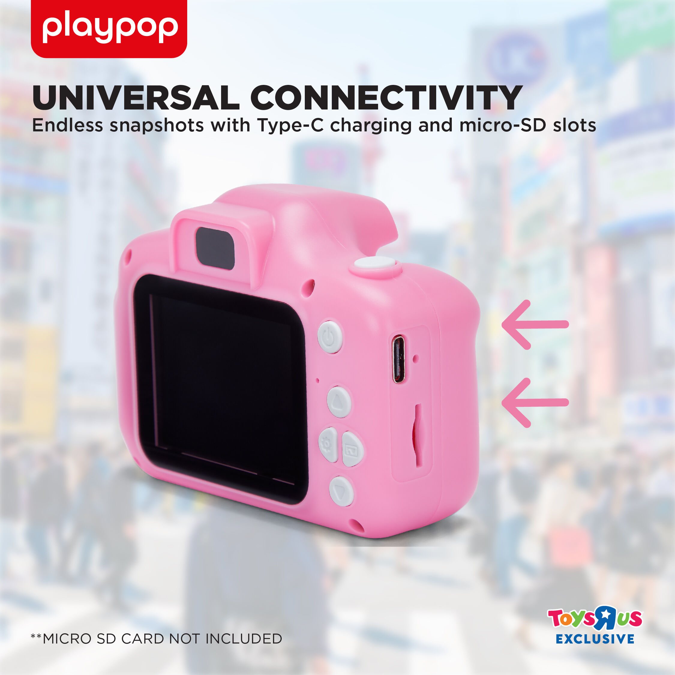 Kids Digital Camera - Pink | Toys”R”Us – Hong Kong