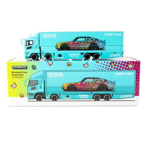 Tarmac Works 車仔 1/64 Mitsubishi Fuso Super Great Lb-Trucks