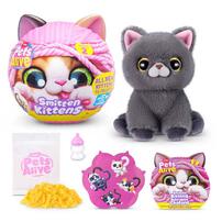 Pets Alive 痴迷小貓互動毛絨玩具系列 第2彈 - 隨機發貨
