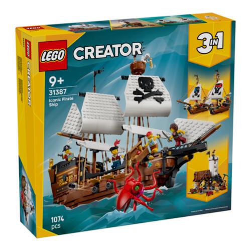 LEGO Creator 3 in 1 Iconic Pirate Ship 31387