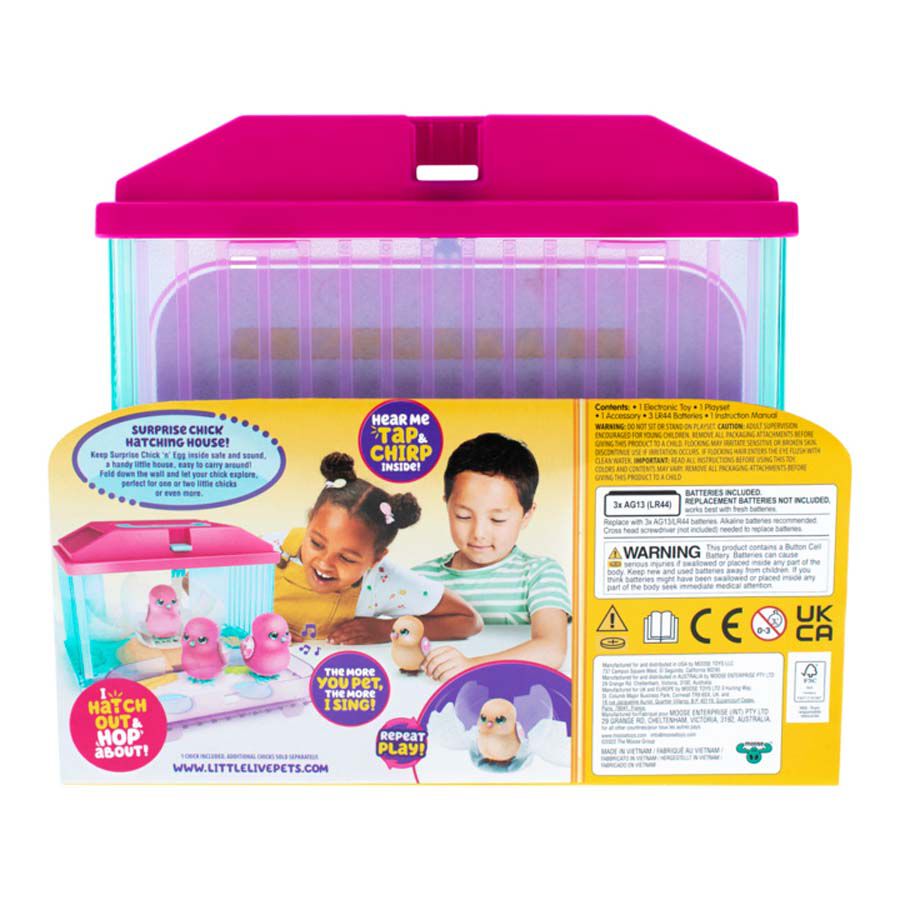 Little Live Pets Surprise Chick Hatching House Playset Assorted Toys R Us Hong Kong Official Website