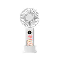 XPower x 罐頭豬LuLu F14 2合1 迷你手提/座檯充電風扇