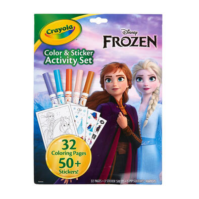Crayola 繪兒樂 冰雪奇緣貼紙書