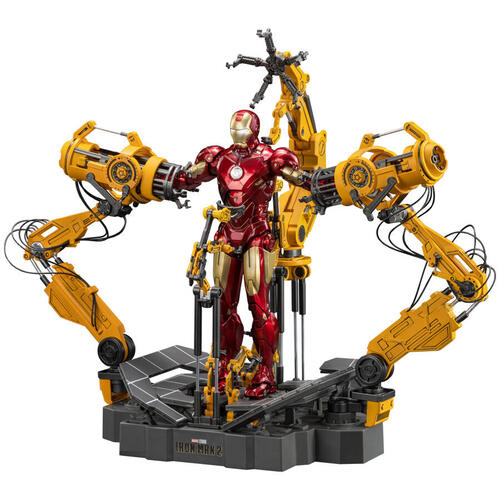 Marvel漫威 鐵甲奇俠 MK4 解甲台套裝