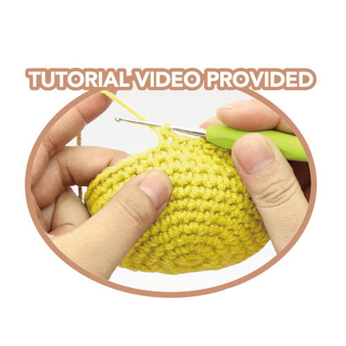 playpop Diy Crochet Keyring - Lemon