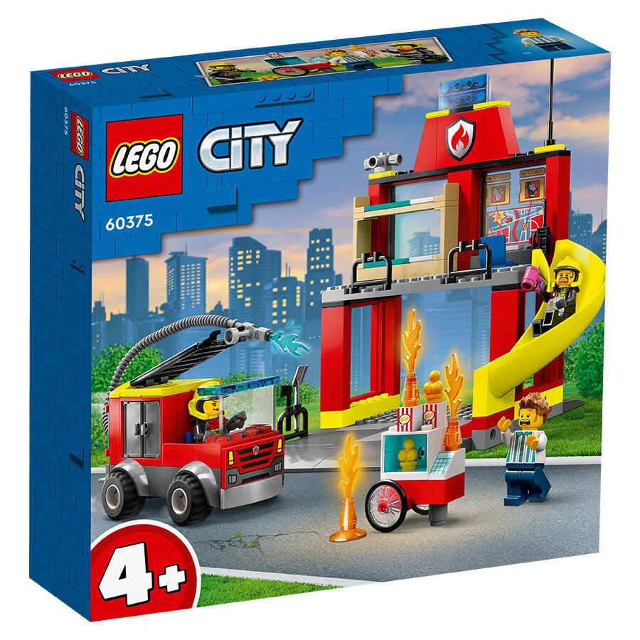 LEGO City Fire Station and Fire Truck 60375 Toys R Us Hong Kong Official Website